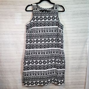 TOMMY BAHAMA Tahiti Tango Lined 100% Linen Shift Dress Size Medium